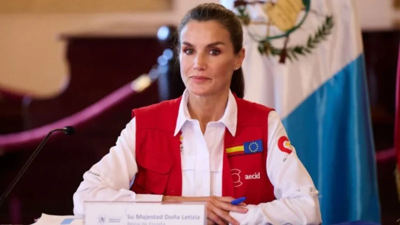 Su rutina matutina: sin pitidos, pero con energía, por lo que Letizia desayuna cada día