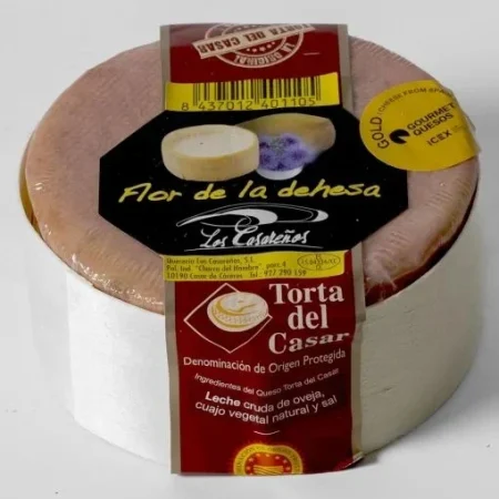 Queso Torta del Casar pequeña D.O El Consorcio de Quesos