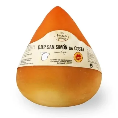 Queso madurado Gallego D.O.P ahumado San simón Da Costa de Nuestra tierra pieza