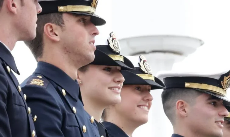 La estadía en altamar de la princesa Leonor y sus problemas de salud 