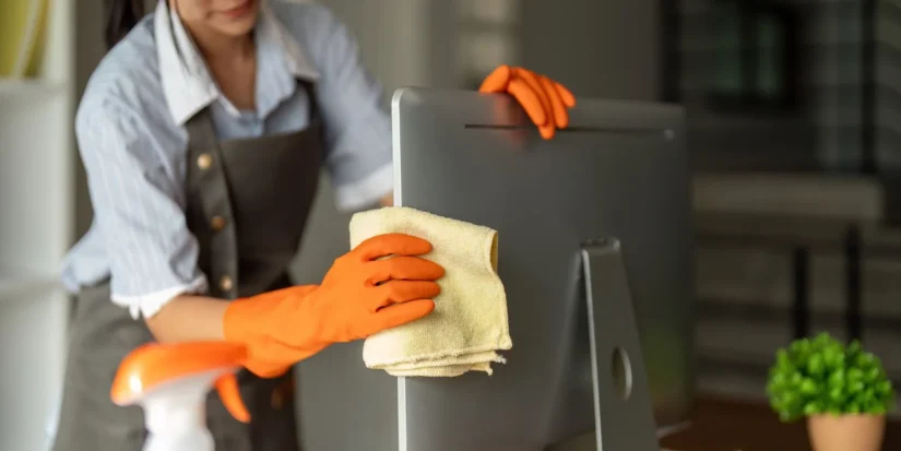 El método correcto para usar la tela de microfibra