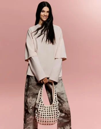 Bolso efecto ante tachas