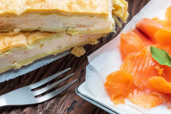 ¿Cómo nació el budín de salmón dentro de la cocina de noruega?