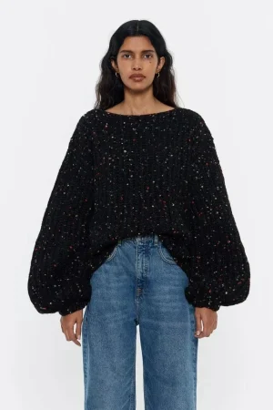 Jersey multicolor negro