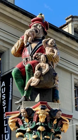 Kindlifresserbrunnen Ogre Fountain in Bern Switzerland by Robbie Conceptuel Merca2.es