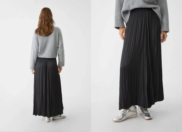 La falda estrella de la temporada está en Stradivarius 