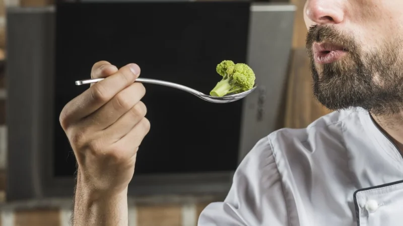 El brócoli horneado o asado