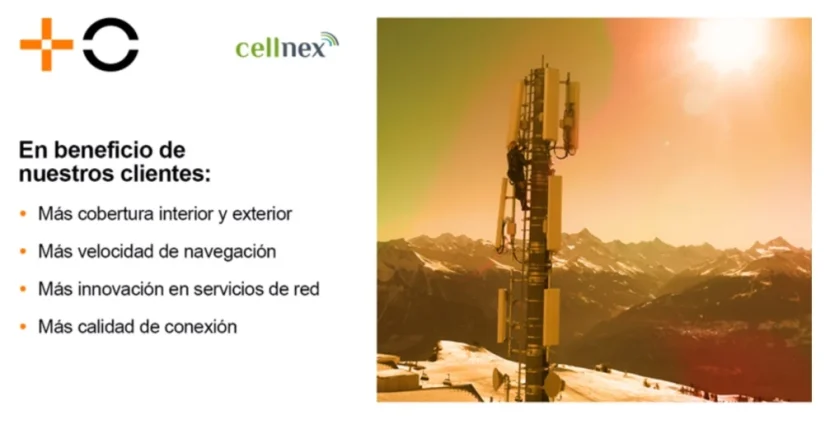 Cellnex y MasOrange firman un nuevo contrato de servicios hasta 2048 1 Merca2.es Cellnex y MasOrange firman un nuevo contrato de servicios hasta 2048