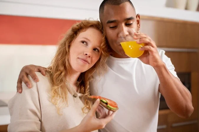 Una cena saludable que enamora