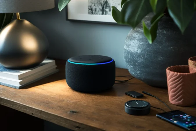 Te contamos cómo hacer que Alexa deje de grabar todas tus conversaciones 11 Merca2.es echo from amazon alexa table alexa is virtual personal assistant developed by amazon with aim assisting execution some everyday tasks user interacts through speech Merca2.es