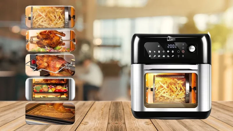 La freidora de aire de 10 litros que cocina por ti está hoy a mitad de precio en Amazon 3 Merca2.es Equipada con accesorios funcionales