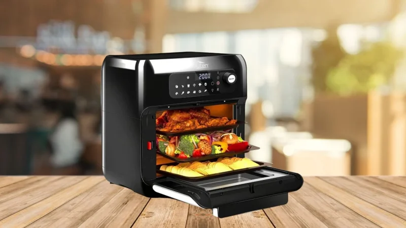 La freidora de aire de 10 litros que cocina por ti está hoy a mitad de precio en Amazon 1 Merca2.es Una freidora de cocción eficiente