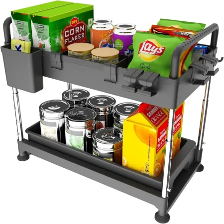 La solución perfecta para el desorden debajo del fregadero