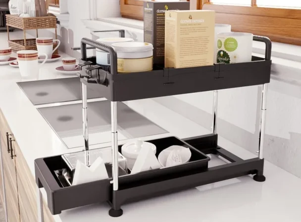 Un organizador de diseño práctico y funcional