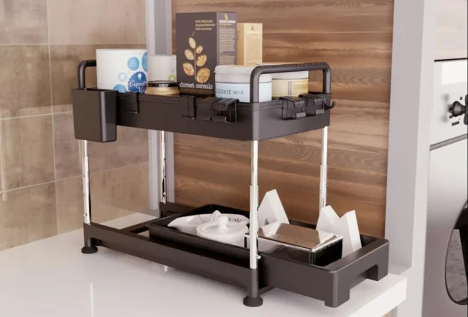 Bandeja deslizante para un acceso fácil y rápido