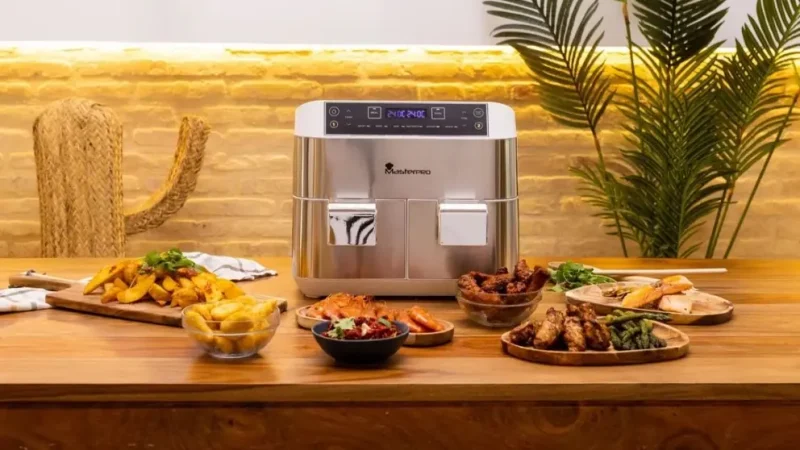 Características que más se destacan de la freidora de aire MasterPro Power Duo