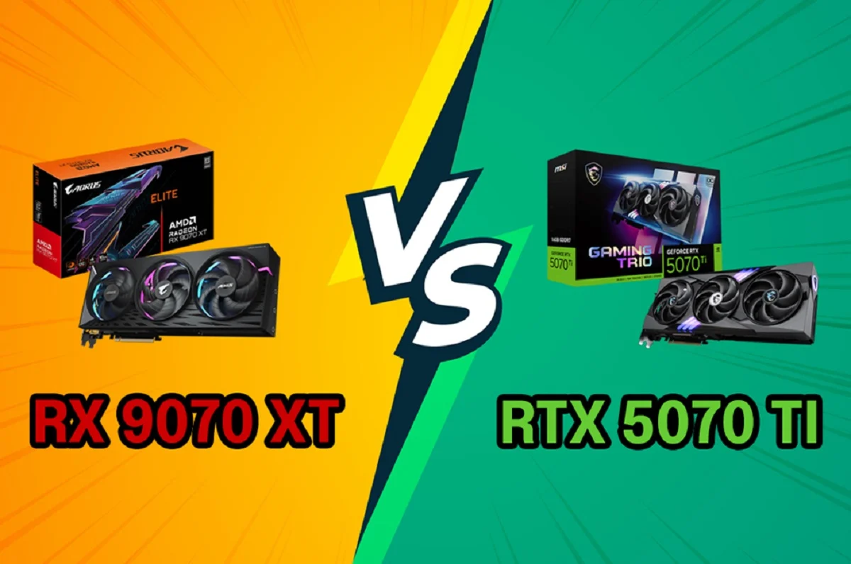 NVIDIA RTX 5070 Ti vs AMD RX 9070 XT: ¿Qué gráfica gaming elegir en 2025?