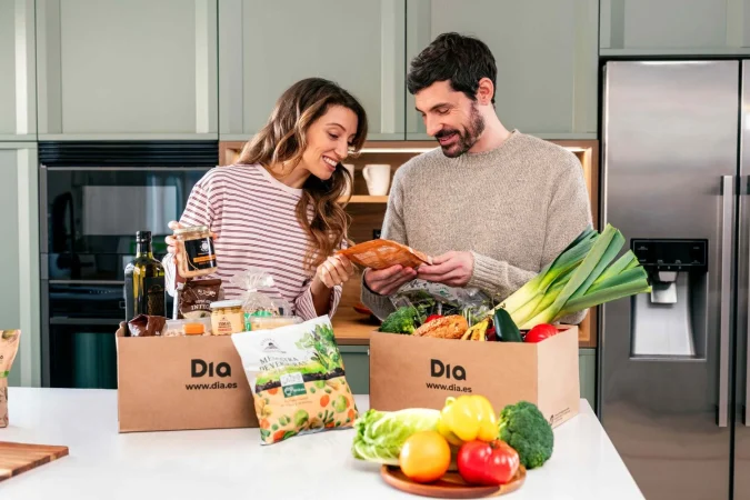 Dia Pedido online en casa Merca2.es