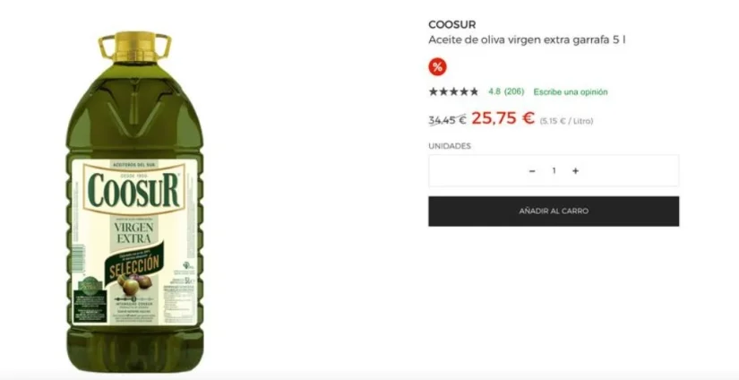 Coosur: ahorrar hasta 8.70 euros