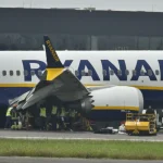 Avión de Ryanair en Italia. Fuente: Agencias