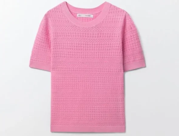 Jersey de manga corta en colores pastel