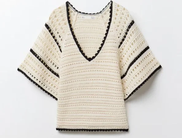 Jersey de punto calado