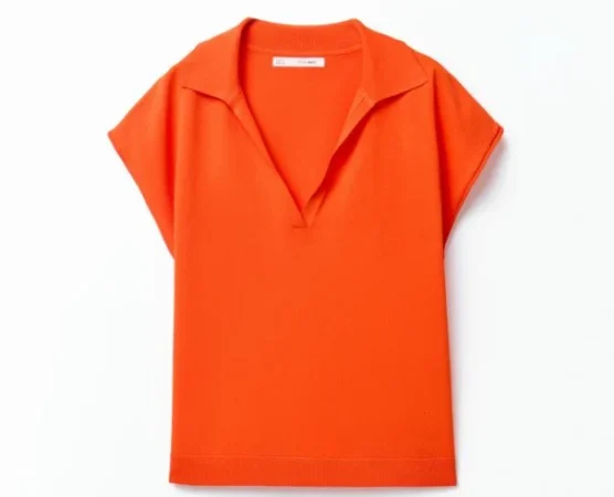 Jersey fino de estilo polo