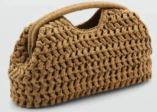 Bolso Raffia (49.99 euros)