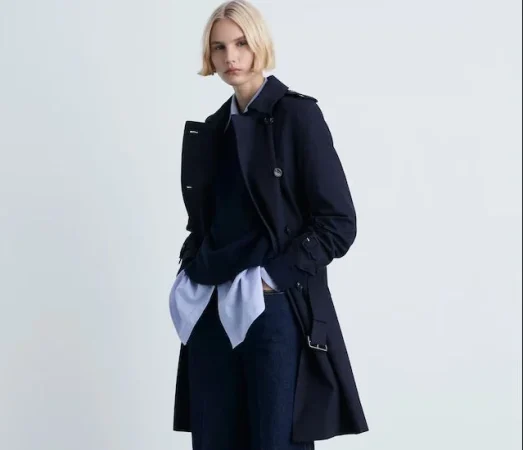 Trench con cinturón clásico - € 69.99 de la colección 2025 de Mango