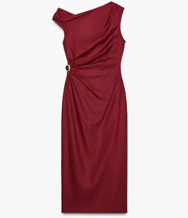 El vestido Midi Lino de Zara que te hará enamorarte