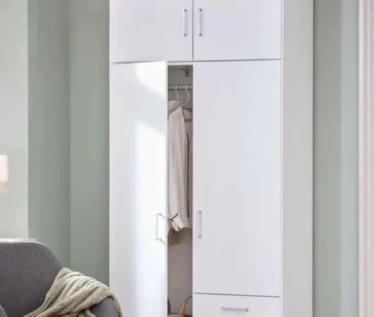 El armario de Fandrup de Jysk: funcionalidad y diseño en uno