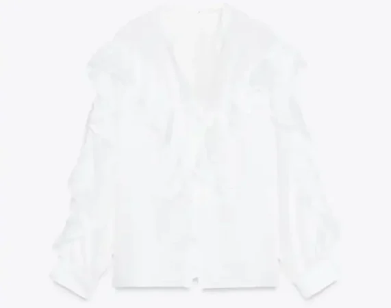 3.- Con volantes entredoses