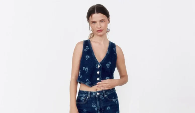 2. Chaleco de estampado floral: feminidad y frescura