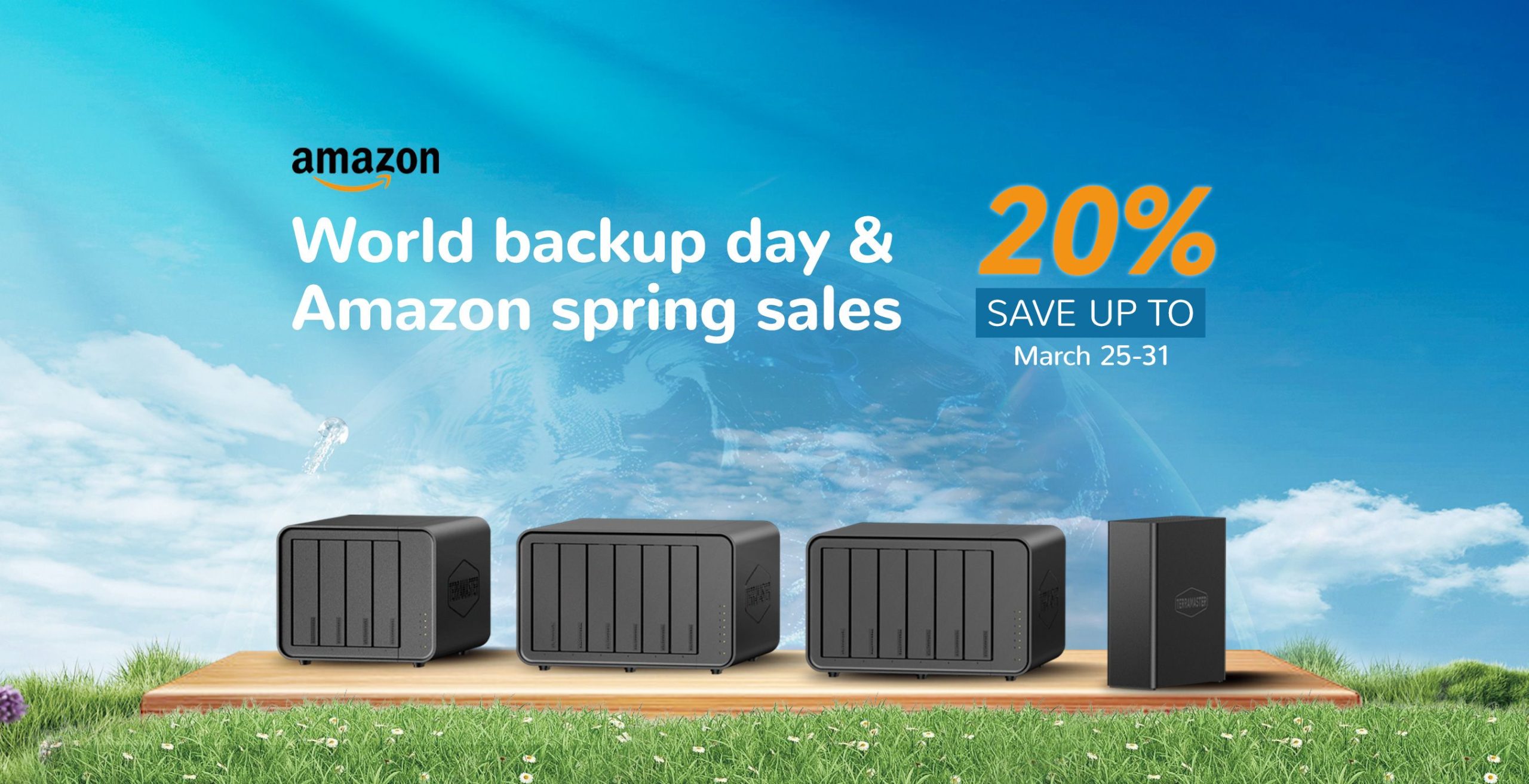 TerraMaster ofrece hasta un 20% de descuento en Amazon por el Día Mundial del Respaldo