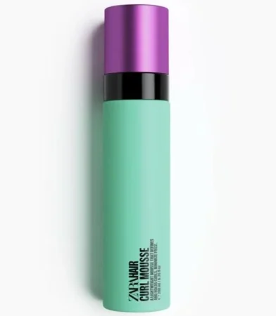 Mousse para cabello rizado