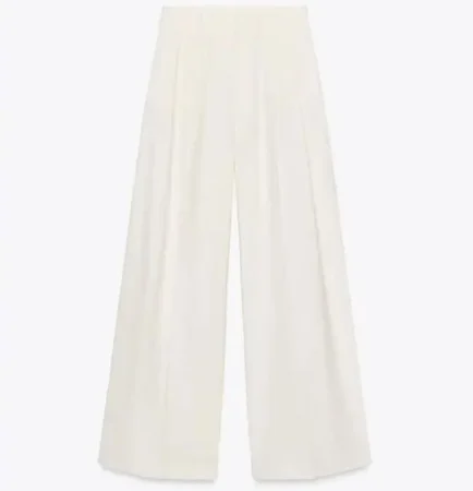 Zara se adelanta a la primavera con estos pantalones de vestir y lucir con zapatillas 47 Merca2.es 1 Pantalones de doble pliegue