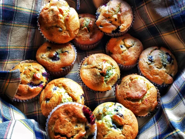 Ingredientes básicos para muffins caseros