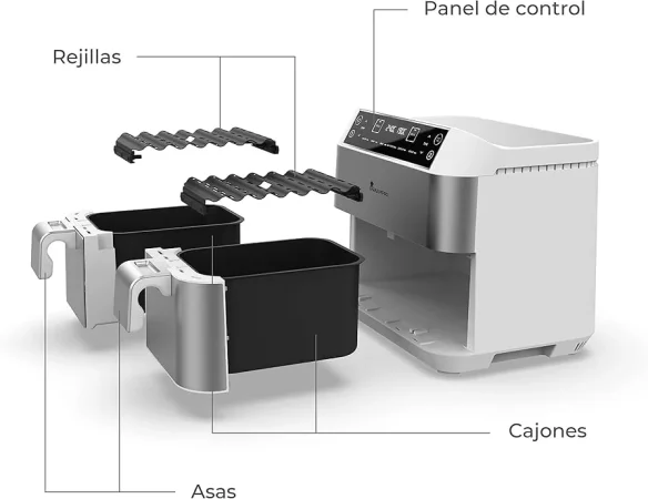 ¿Comprar la freidora de aire MasterPro Power Duo de Carrefour vale la pena?