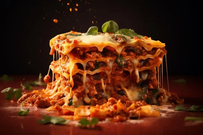 lasagna fresh with sauce gourmet menu templates Merca2.es