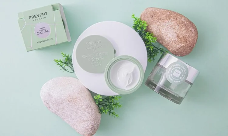 Componentes clave de la crema Caviar Verde Prevent Age de Mercadona