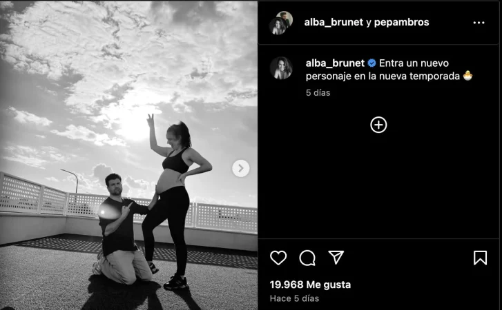 ALBA BRUNET, ENTRE LA MATERNIDAD Y EL ÉXITO LABORAL