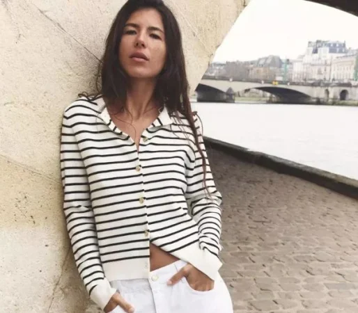 8. Chaqueta marinera de rayas