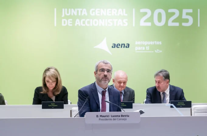 EuropaPress 6634433 presidente consejo aena maurici lucena junta general accionistas aena Merca2.es