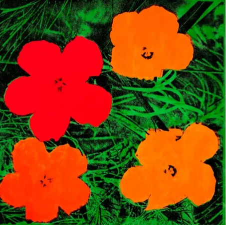 Flowers 1964 de Andy Warhol Fuente Christies Merca2.es