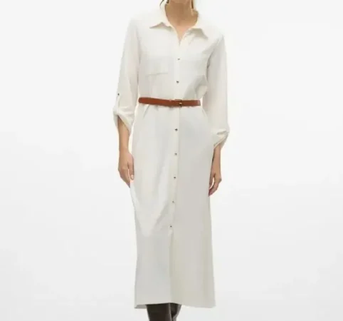 Vestido midi camisero de Vero Moda – 59,99€