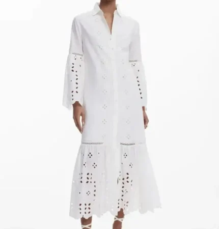 Brocados y volantes ligeros