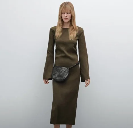 Massimo Dutti rebaja parte de su actual catálogo a precios de Zara o Mango 47 Merca2.es 4.- Vestido mezcla de lino: frescura y elegancia