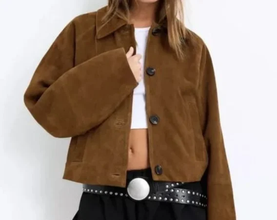 2. Chaqueta de gamuza (119 euros)