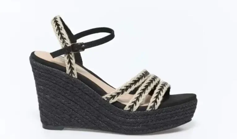 1.- Combinada cuña Yute – 25.99 euros