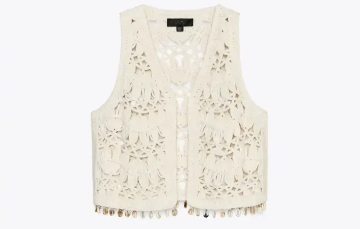 7. Chaleco de punto - 29,95€